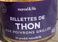 Rillettes de thon aux poivrons grillés