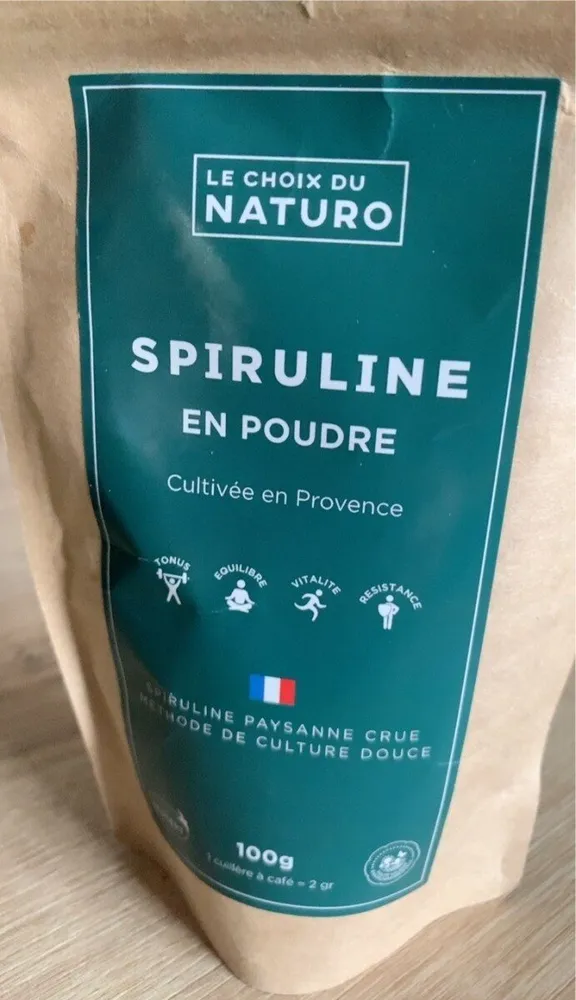 Spiruline en poudre