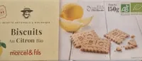 Biscuits au citron bio