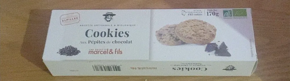 Cookies aux pepites de chocolat