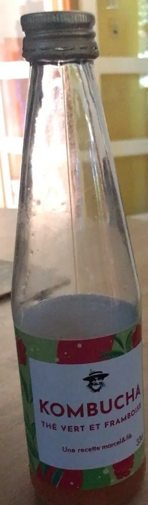 Kombucha Thé Vert et Framboise
