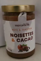 Pâte à tartiner Noisettes et Cacao