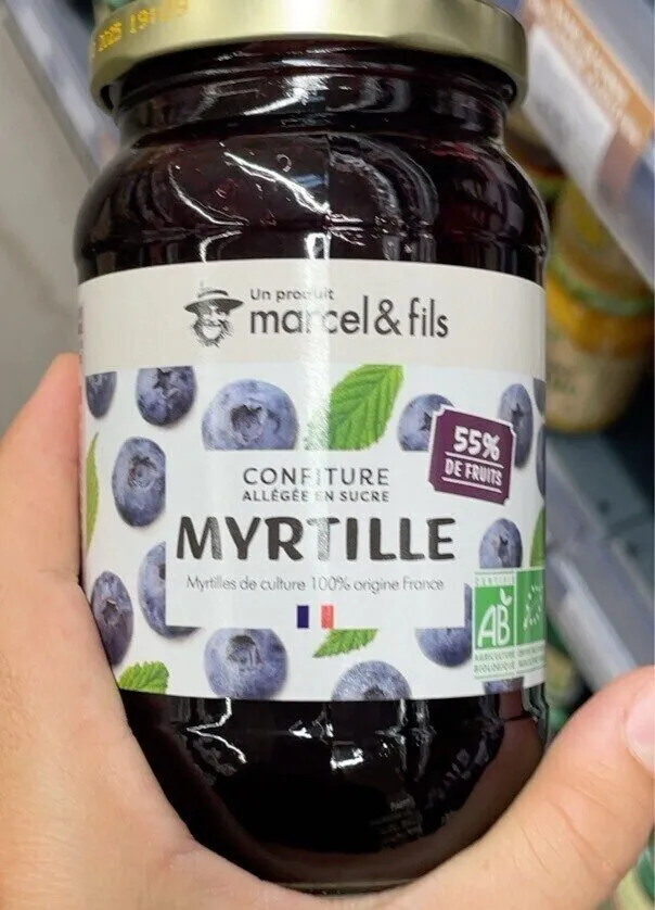 Confiture myrtilles