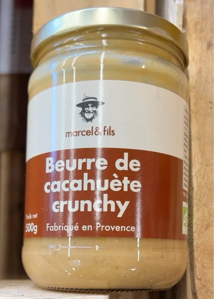 Beurre de cacahuète crunchy
