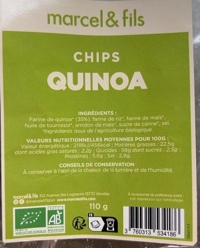 La Chips de Quinoa