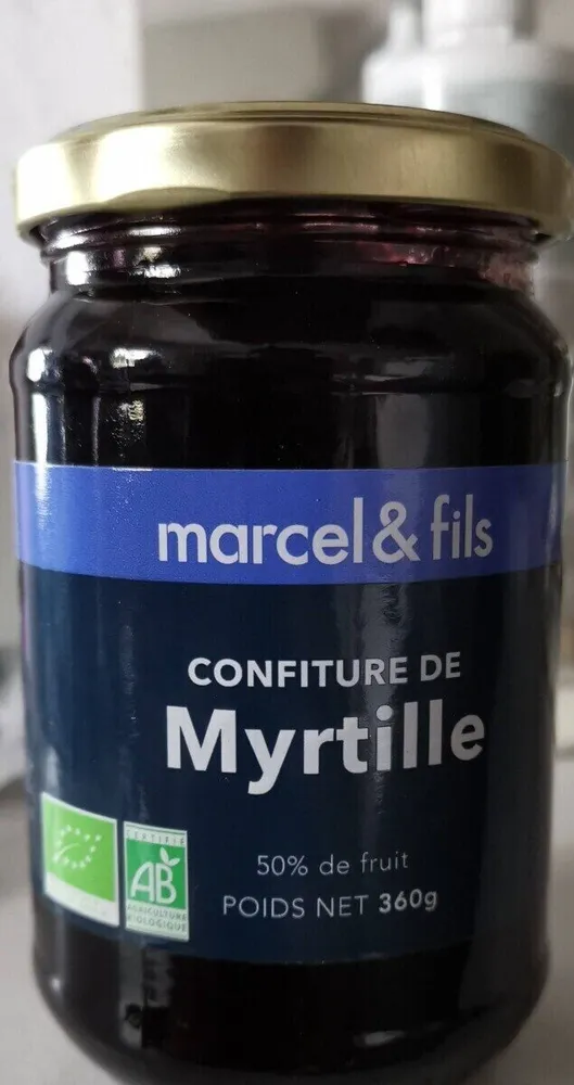 Confiture de myrtilles