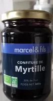 Confiture de myrtilles