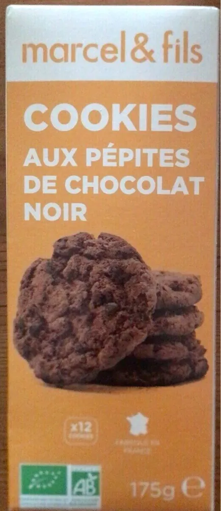 Cookies aux pépites de chocolat noir