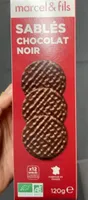 Sables chocolat noir