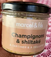 champignons et shiitaké