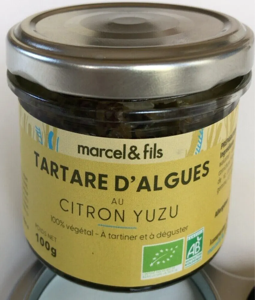Tartare d’algues au citron yuzu