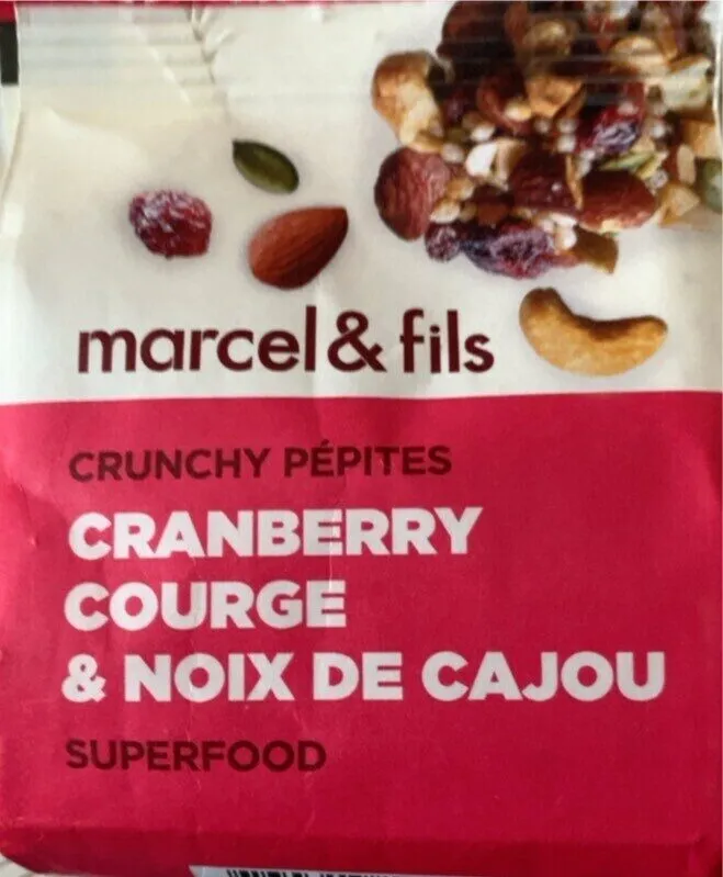 CRUNCHY PÉPITES CRANBERRY COURGE & NOIX DE CAJOU SUPERFOOD