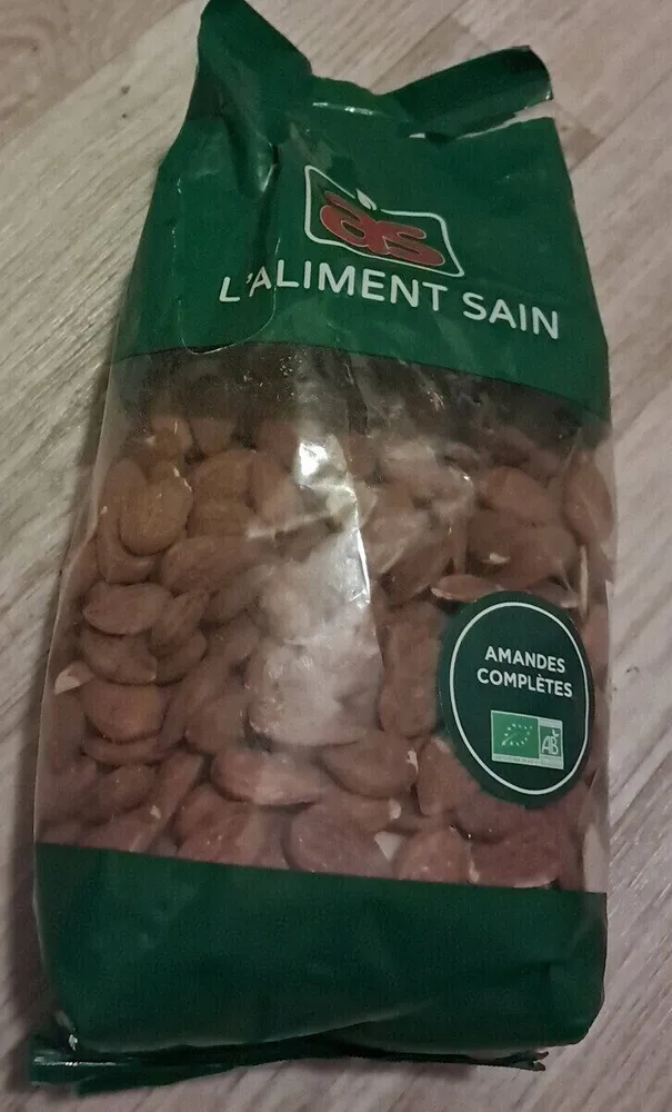 Amandes complètes Bio