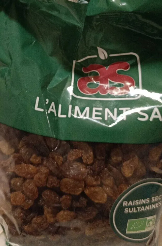 RAISINS SECS SULTANINES