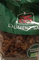 RAISINS SECS SULTANINES