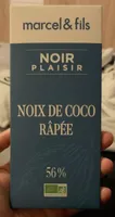 NOIR PLAISIR NOIX DE COCO RÂPÉE 56%
