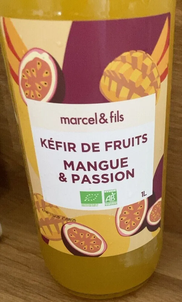 KÉFIR DE FRUITS MANGUE & PASSION