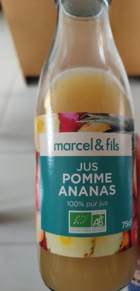 Jus pomme ananas
