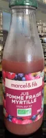 Jus pomme fraise myrtille