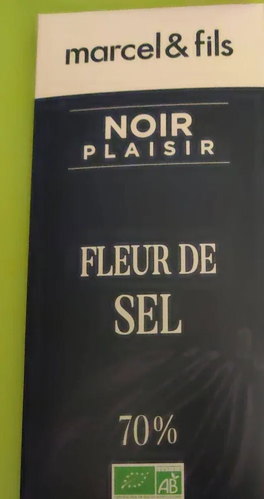 Chocolat noir fleur de sel