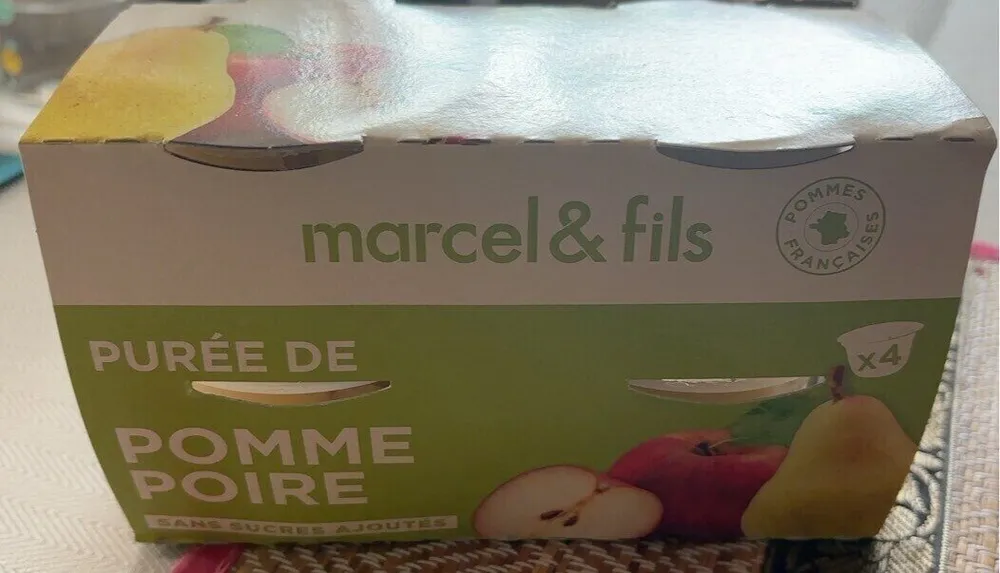 Purée de pomme poire