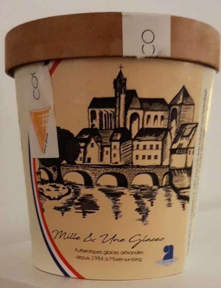 Crème glacée parfum noix de coco