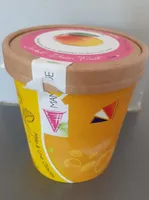 Sorbet plein fruit, mangue