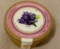 Creme glacée violette