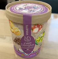 Glace violette