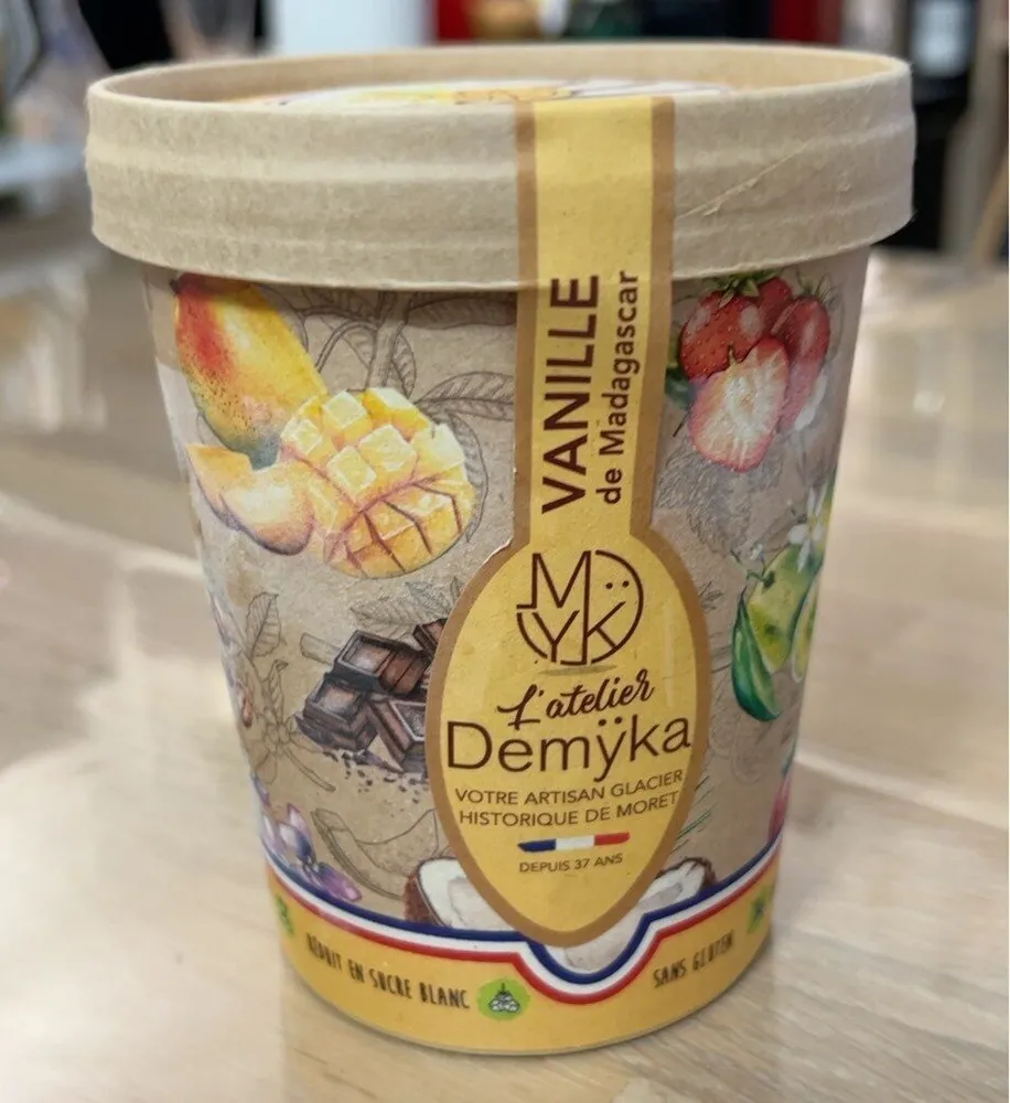 Glace Vanille de Madagascar