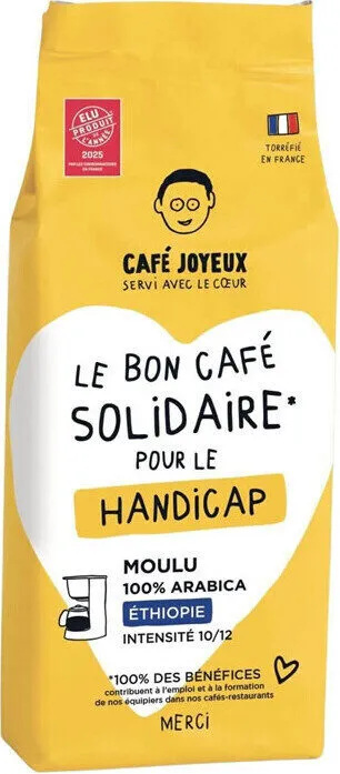 MOULU 100% ARABICA ÉTHIOPIE INTENSITÉ 10/12