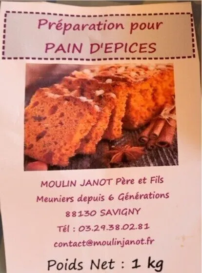 Préparation pour PAIN D’EPICES
