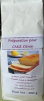Preparation pour cake au citron