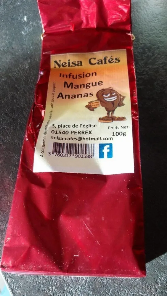 Infusion mangue ananas