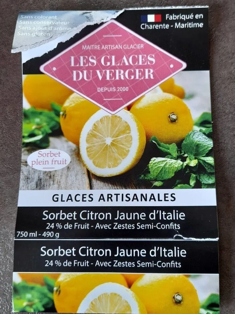 Glaces artisanales
