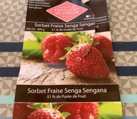 Sorbet fraise senga sengana