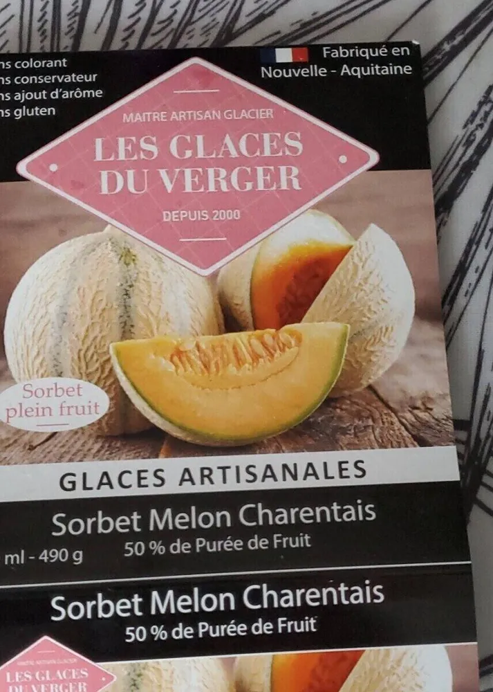 Sorbet melon charentais