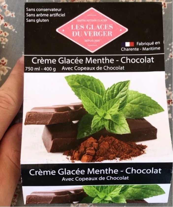 Crème Glacée Menthe - Chocolat
