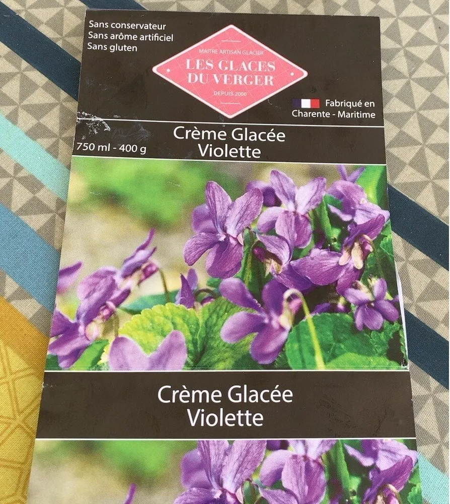 Creme glacee violette