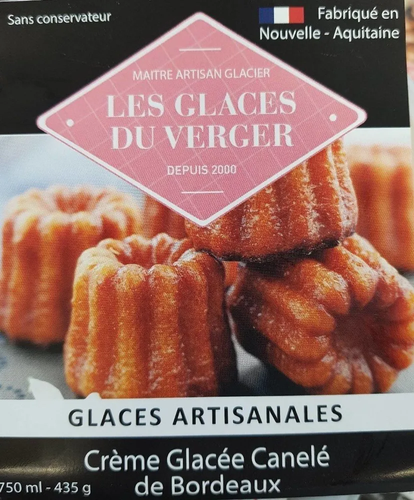Crème glacée Canelé de Bordeaux