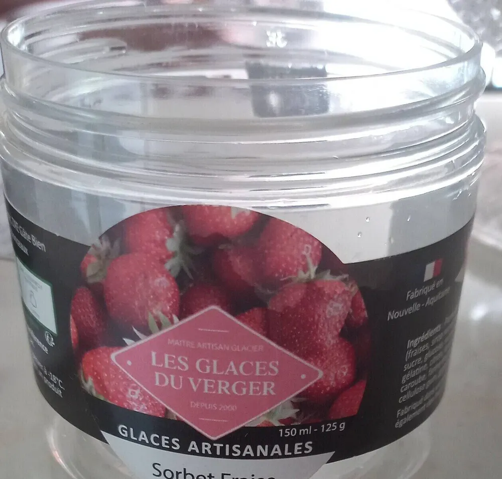 Sorbet fraise