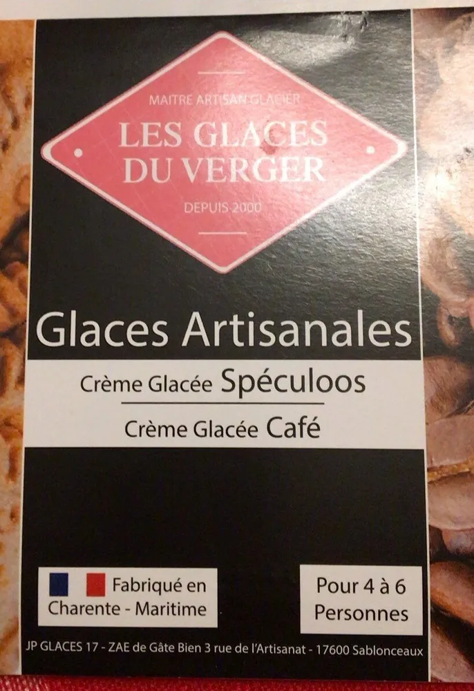 Crème glacée Speculos