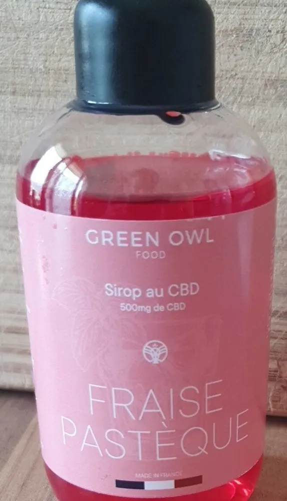 Sirop au CBD