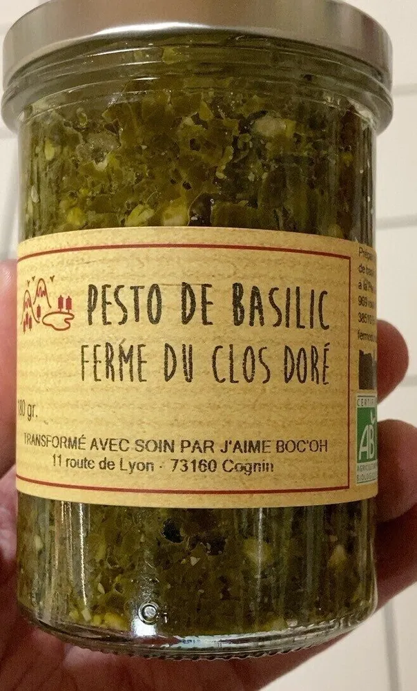 Pesto de basilic