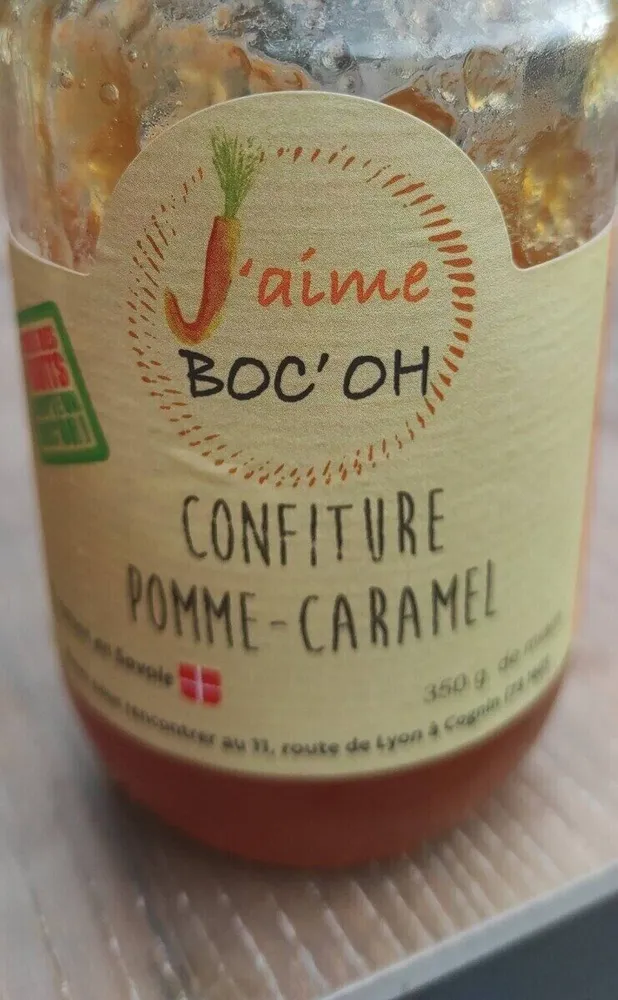 La tatin (confiture pomme-caramel)