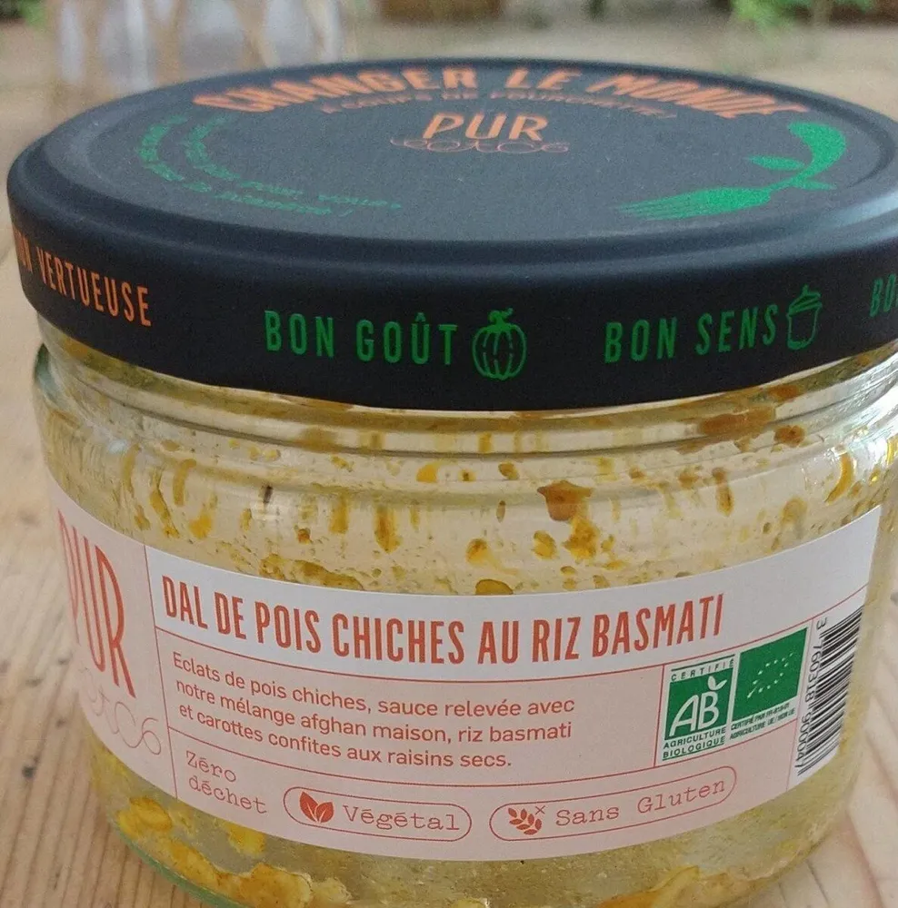 DAL DE POIS CHICHES AU RIZ BASMATI