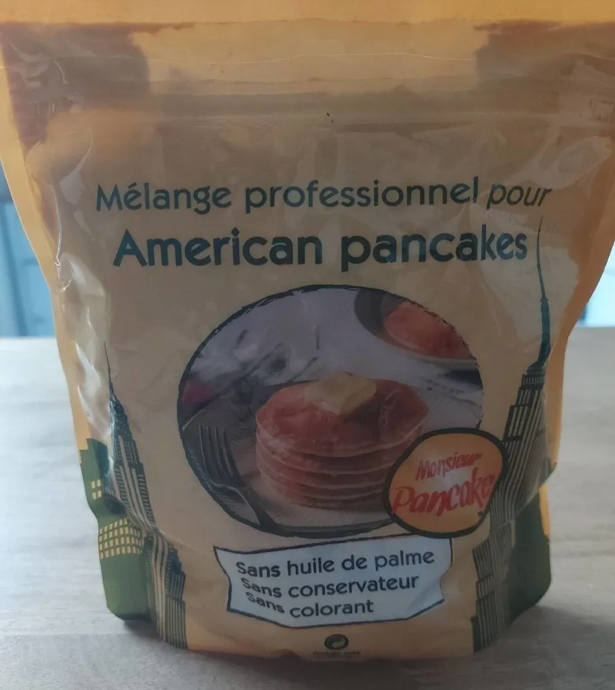 Mélange professionnel pour américain pancakes