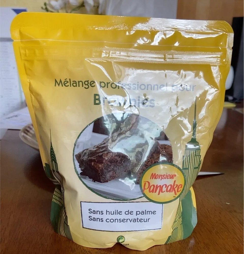 Melange professionnel pour brownies