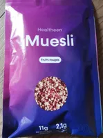 Muesli fruits rouges