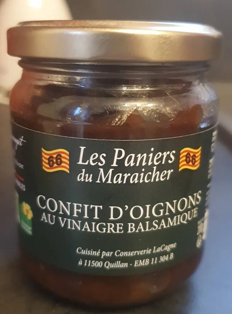 Confit d'oignons au vinaigre balsamique